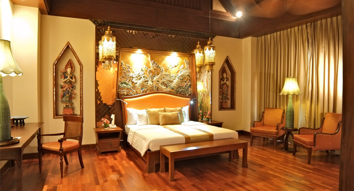 Naga Suite - Bedroom, De Naga Hotel - Chiang Mai