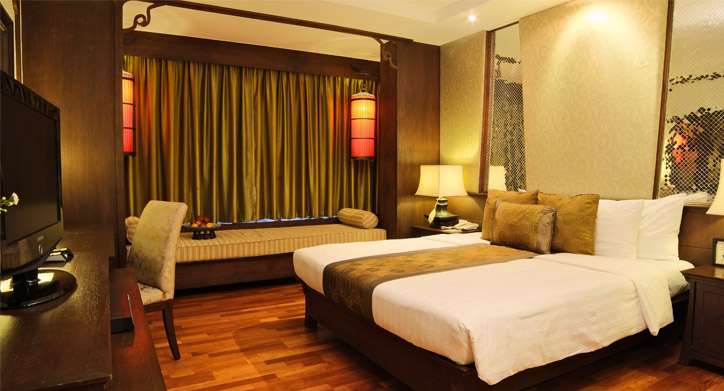 Premier Deluxe Room - Bedroom, De Naga Hotel - Chiang Mai
