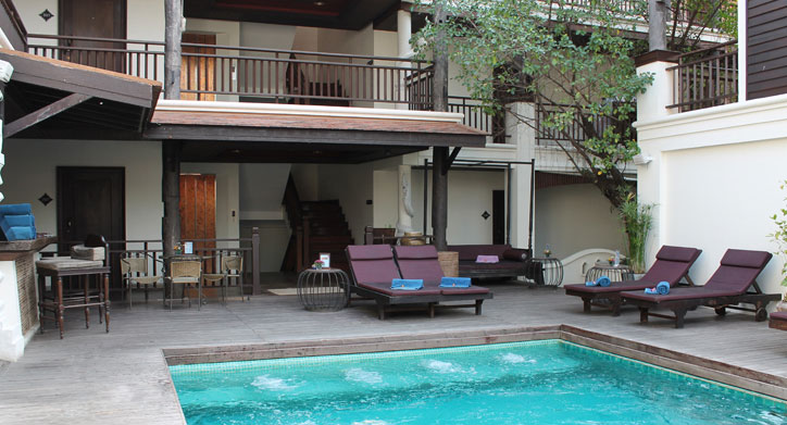 Spa Pool, De Naga Hotel - Chiang Mai