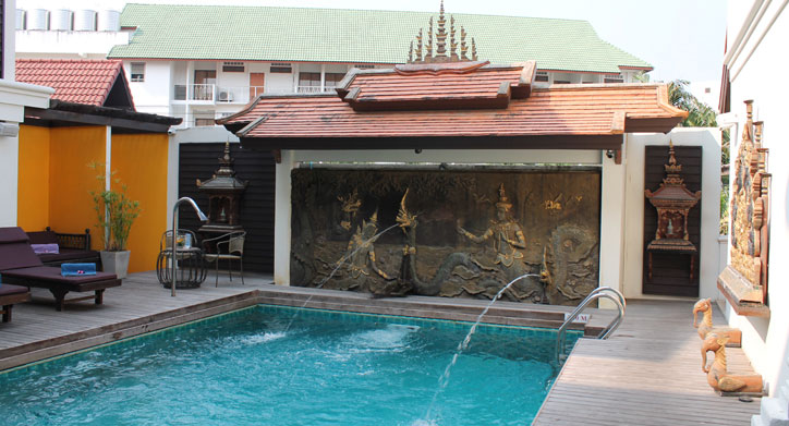 Spa Pool, De Naga Hotel - Chiang Mai