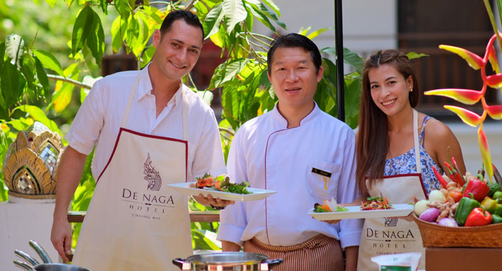 Thai Cooking Class, De Naga Hotel - Chiang Mai